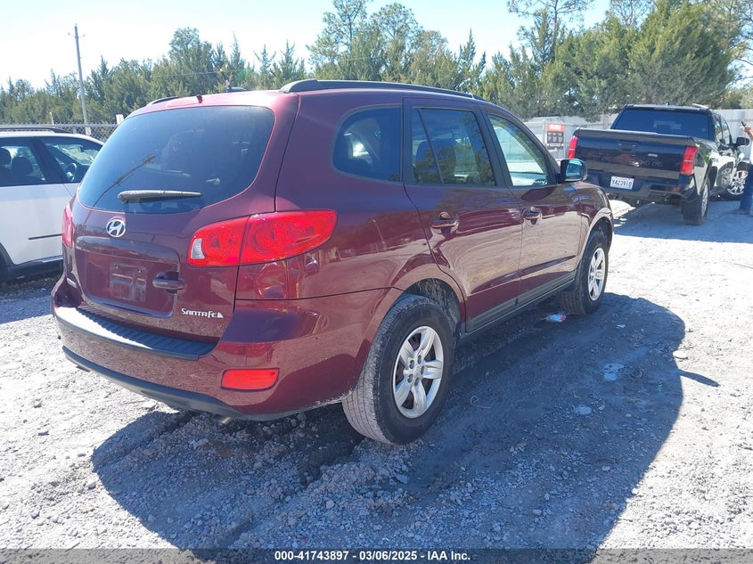2009 HYUNDAI SANTA FE VIN: 5NMSG13D39H251343