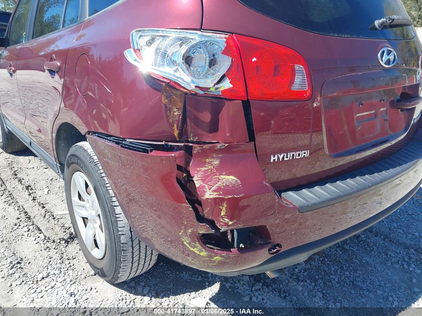 2009 HYUNDAI SANTA FE VIN: 5NMSG13D39H251343