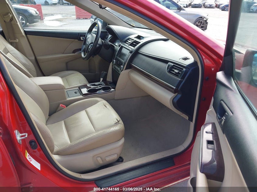 2012 TOYOTA CAMRY VIN: 4T1BK1FK6CU507625