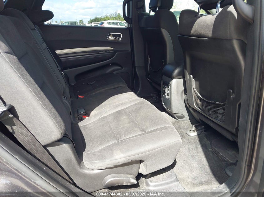 2015 DODGE DURANGO VIN: 1C4RDHAG9FC789231