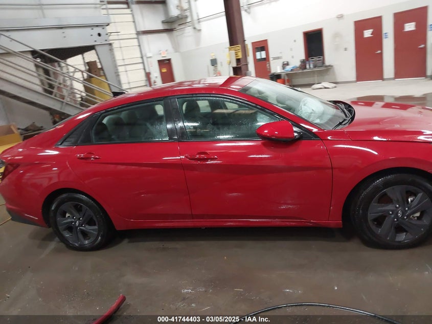 2021 HYUNDAI ELANTRA VIN: KMHLM4AG5MU140091