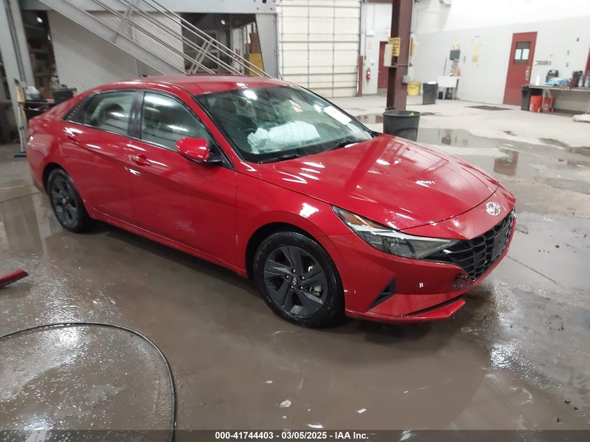 2021 HYUNDAI ELANTRA VIN: KMHLM4AG5MU140091