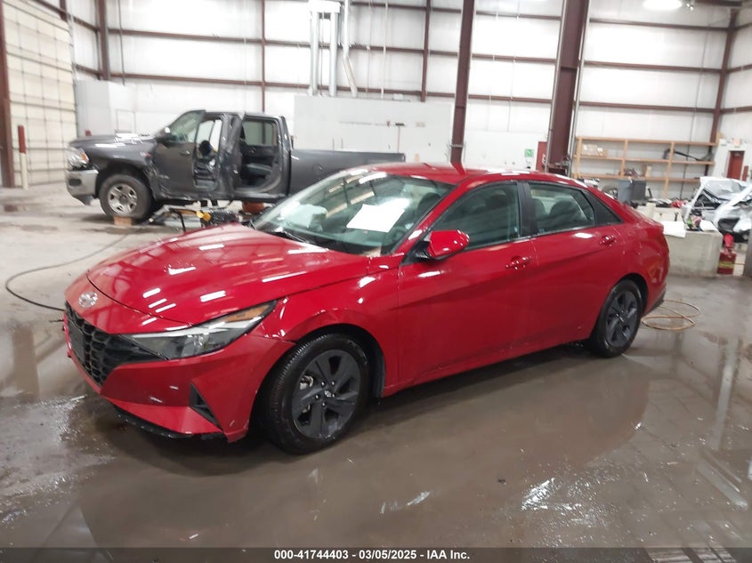 2021 HYUNDAI ELANTRA VIN: KMHLM4AG5MU140091