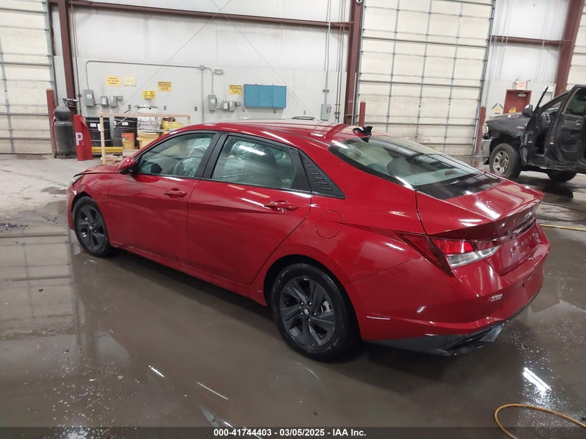 2021 HYUNDAI ELANTRA VIN: KMHLM4AG5MU140091