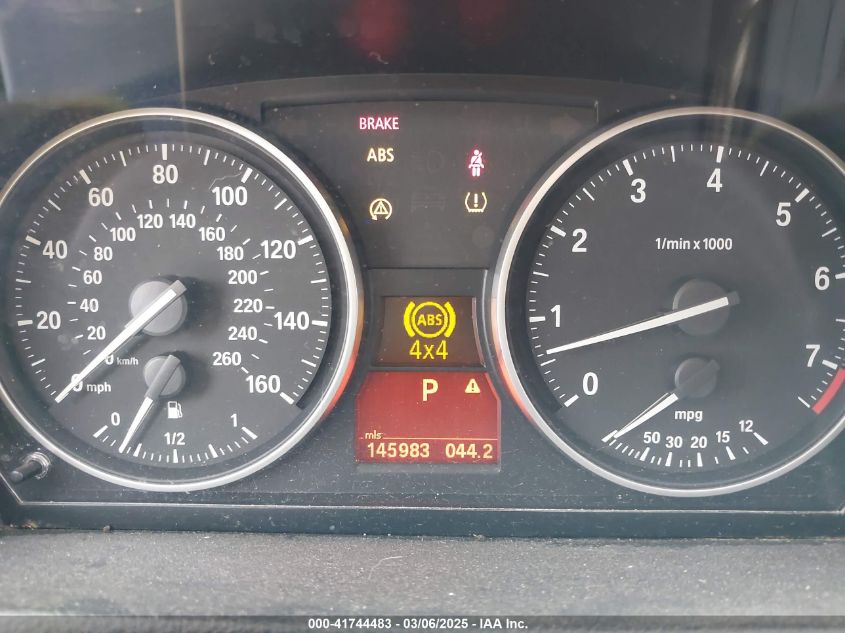 2011 BMW 328I xDrive VIN: WBAPK7C53BA973313 Lot: 41744483