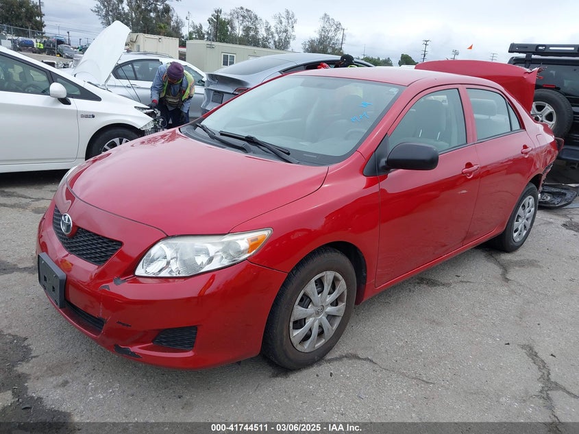 2009 TOYOTA COROLLA VIN: JTDBL40E89J051515