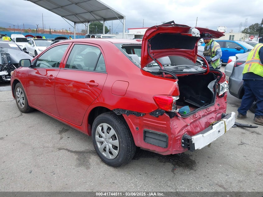 2009 TOYOTA COROLLA VIN: JTDBL40E89J051515