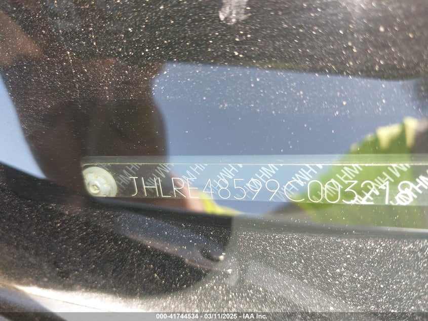 2009 HONDA CR-V VIN: JHLRE48599C003218