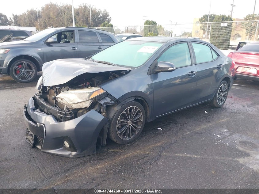 2015 TOYOTA COROLLA VIN: 5YFBURHE1FP310612