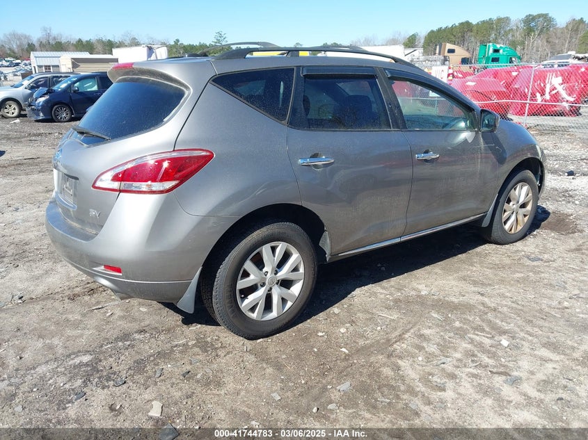 2011 NISSAN MURANO VIN: JN8AZ1MU7BW060259