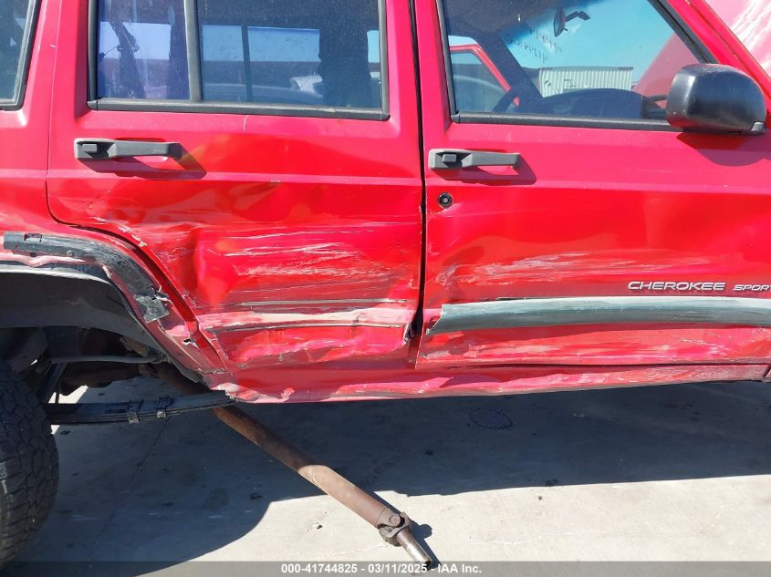 1999 Jeep Cherokee VIN: 1J4SC68S8XL607387 Lot: 41744825