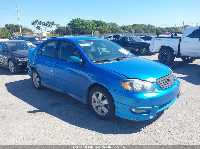 2007 TOYOTA COROLLA VIN: 2T1BR32E87C808735