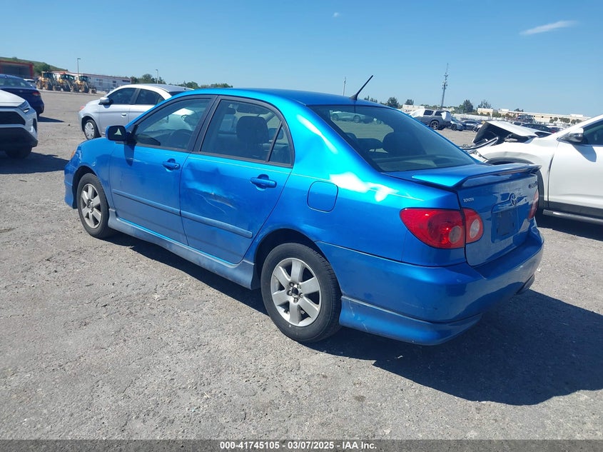 2007 TOYOTA COROLLA VIN: 2T1BR32E87C808735