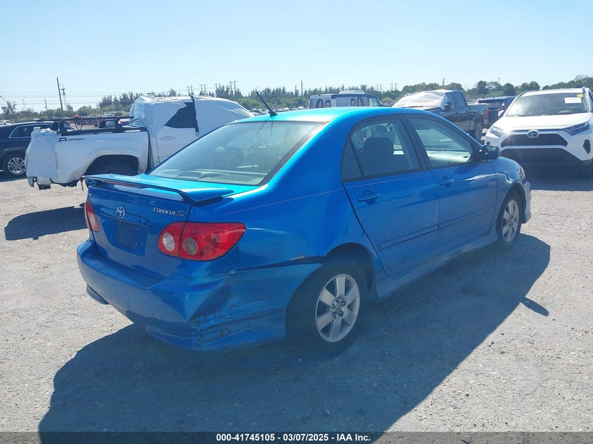 2007 TOYOTA COROLLA VIN: 2T1BR32E87C808735