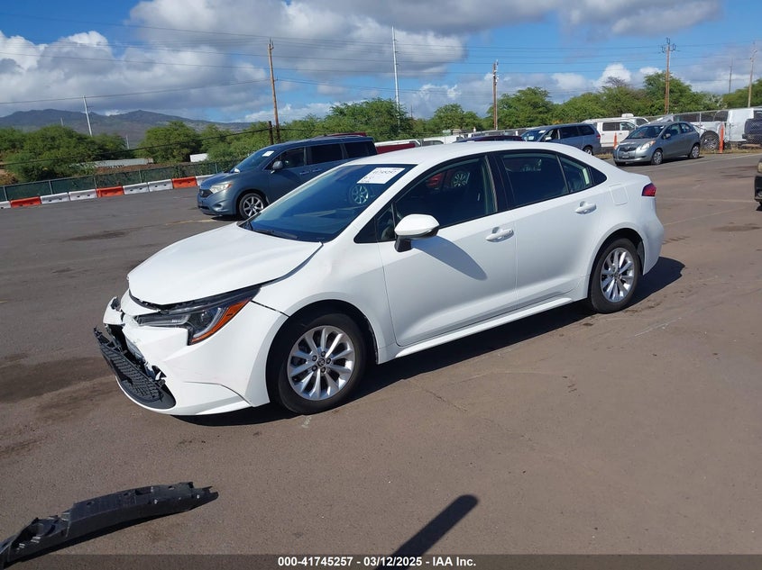 2022 TOYOTA COROLLA VIN: JTDVPMAE0N3022606