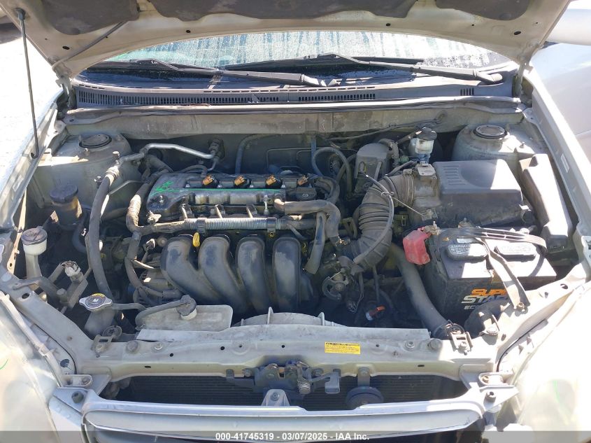 2004 Toyota Corolla S VIN: 1NXBR32E34Z312512 Lot: 41745319