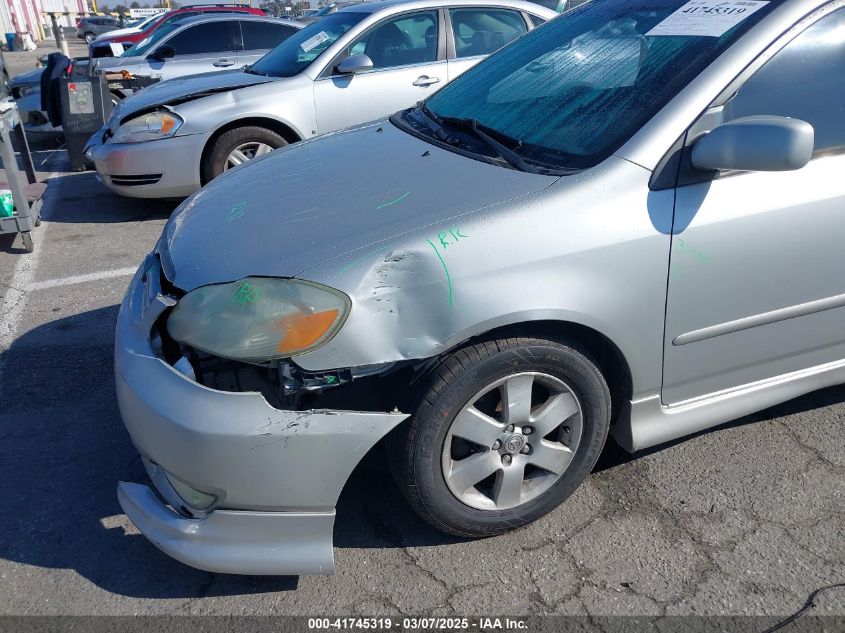 2004 Toyota Corolla S VIN: 1NXBR32E34Z312512 Lot: 41745319