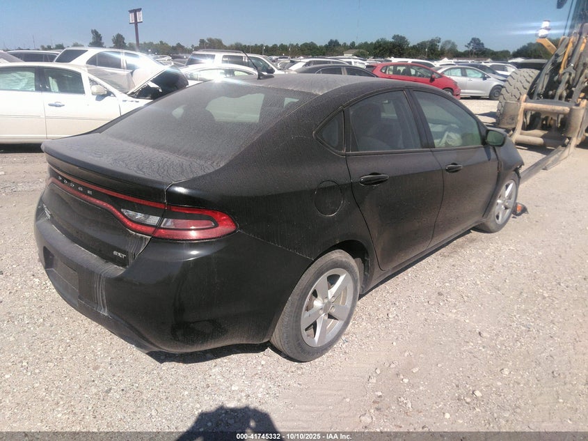Vin: 1c3cdffa0gd820218, lot: 42236290, dodge dart sxt sport 20164