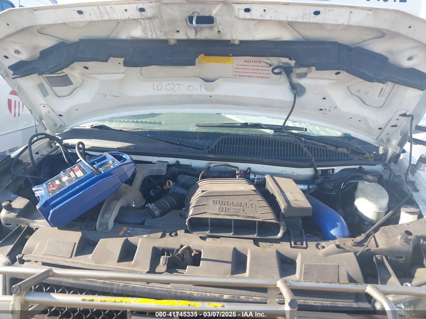 2016 Chevrolet Express Cutaway 4500 Diesel VIN: 1GB6GUBL9G1125012 Lot: 41745335