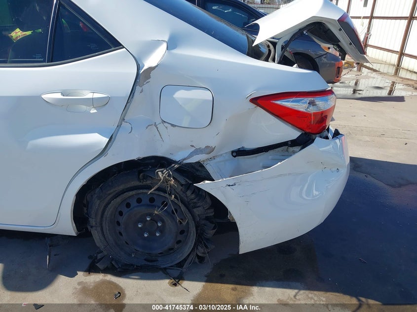 2016 TOYOTA COROLLA VIN: 5YFBURHE5GP452303