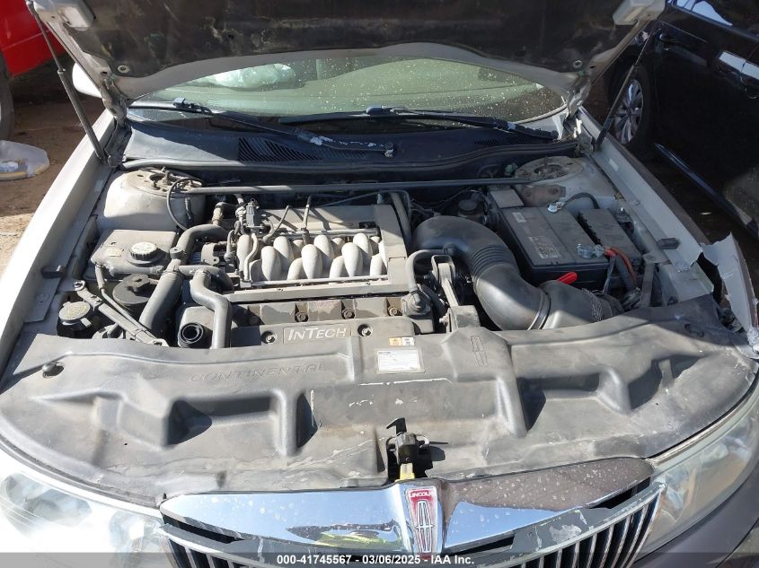 2002 Lincoln Continental VIN: 1LNHM97V62Y696179 Lot: 41745567