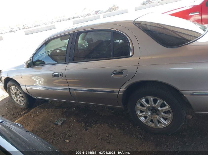 2002 Lincoln Continental VIN: 1LNHM97V62Y696179 Lot: 41745567