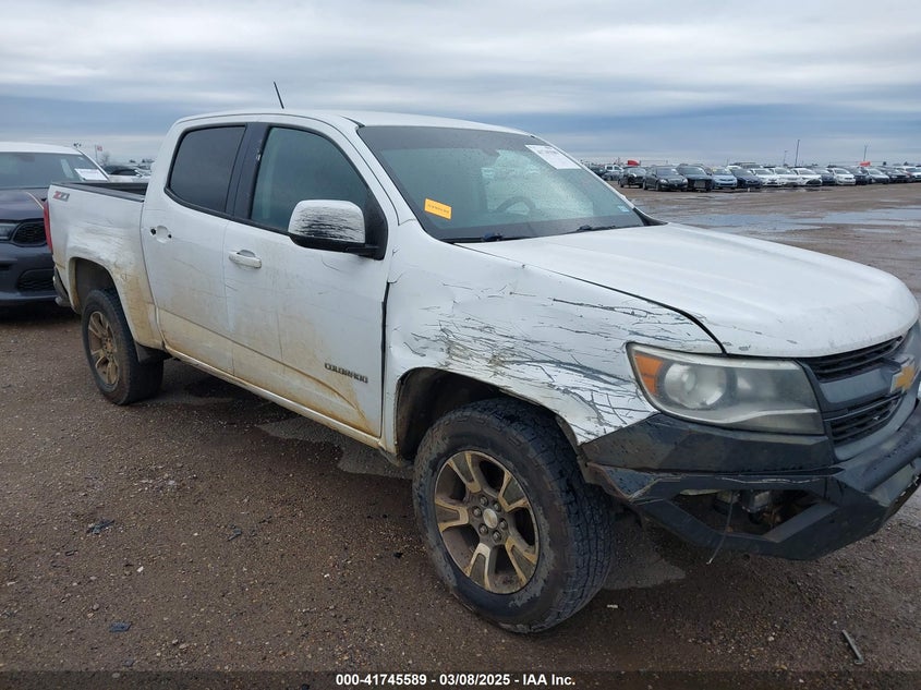 2016 CHEVROLET COLORADO VIN: 1GCGTDE31G1278409