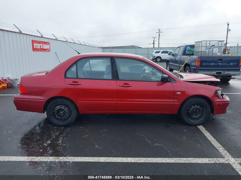 2003 Mitsubishi Lancer Es VIN: JA3AJ26E13U107196 Lot: 41745889