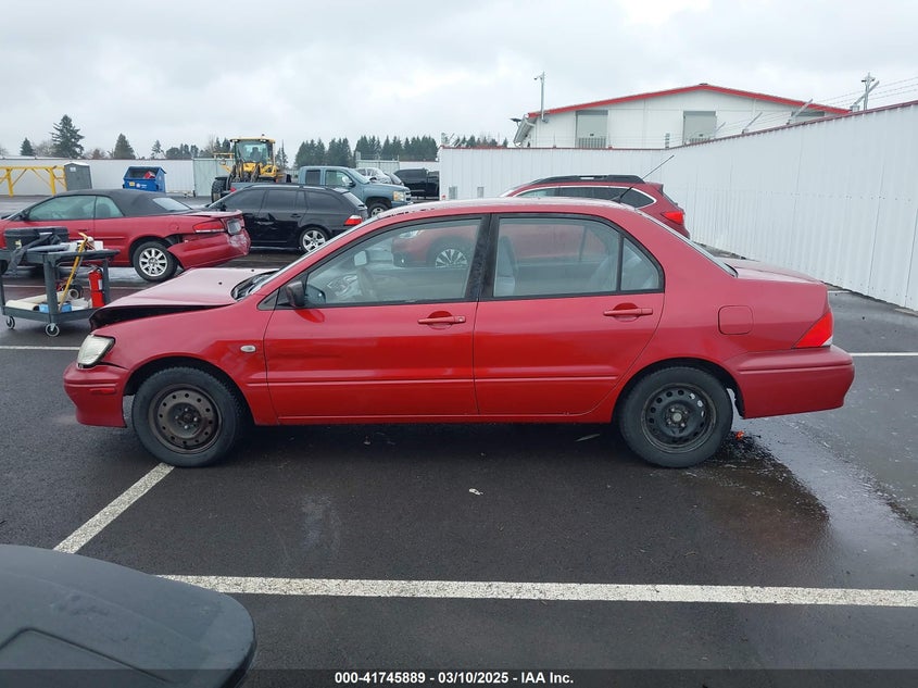 2003 Mitsubishi Lancer Es VIN: JA3AJ26E13U107196 Lot: 41745889