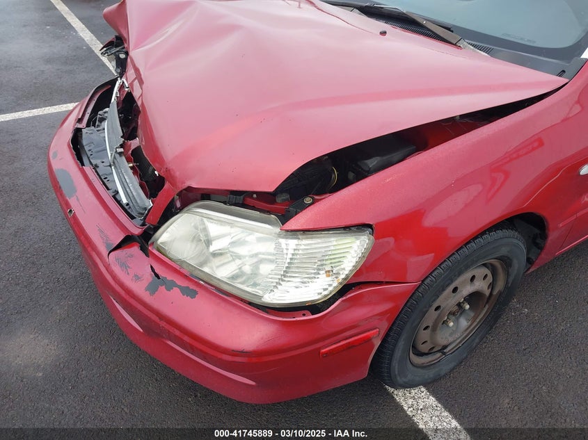 2003 Mitsubishi Lancer Es VIN: JA3AJ26E13U107196 Lot: 41745889