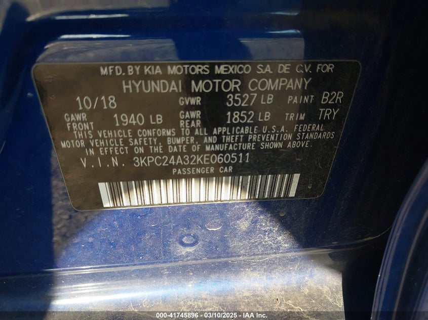 2019 HYUNDAI ACCENT SE - 3KPC24A32KE060511