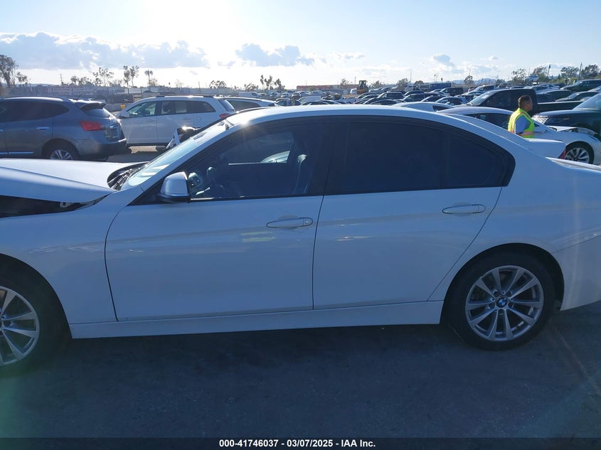 2016 BMW 320I VIN: WBA8E1G53GNU11981