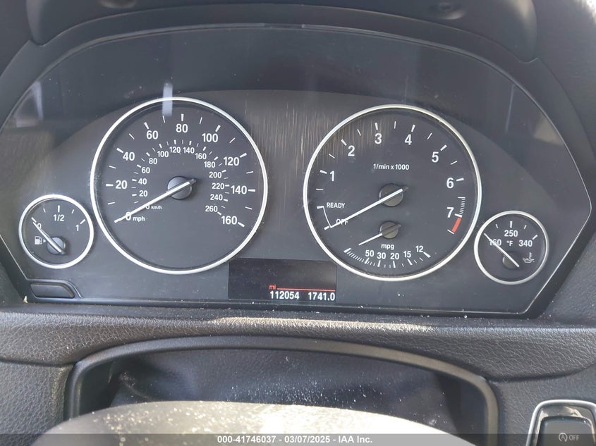 2016 BMW 320I VIN: WBA8E1G53GNU11981