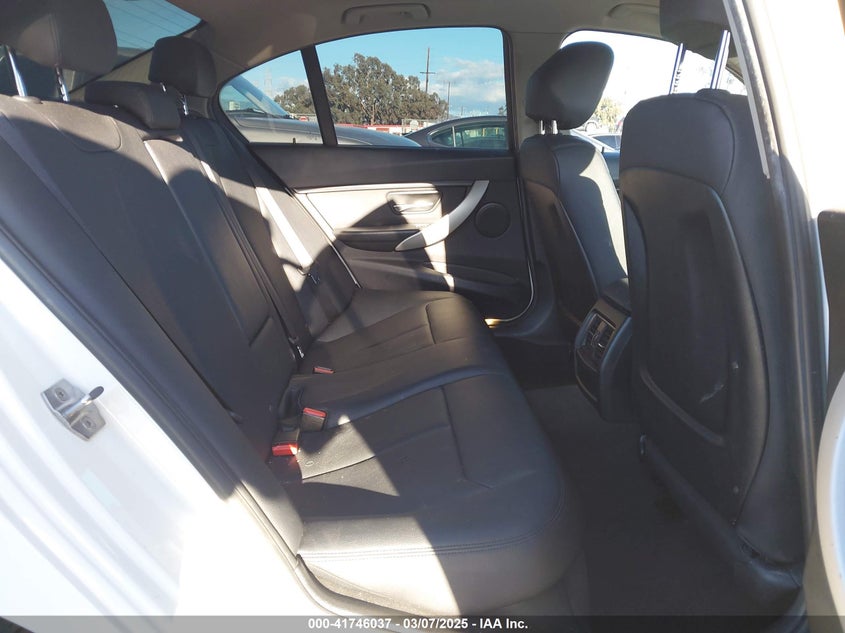 2016 BMW 320I VIN: WBA8E1G53GNU11981