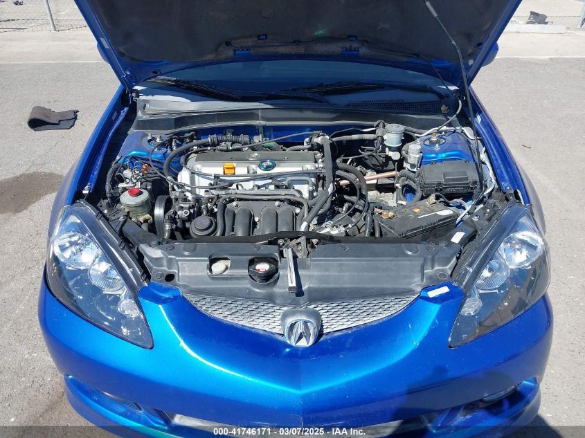 2005 Acura Rsx VIN: JH4DC53865S012333 Lot: 41746171