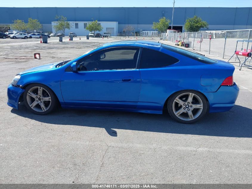 2005 Acura Rsx VIN: JH4DC53865S012333 Lot: 41746171