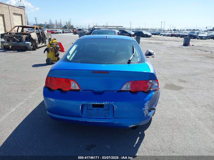 2005 Acura Rsx VIN: JH4DC53865S012333 Lot: 41746171
