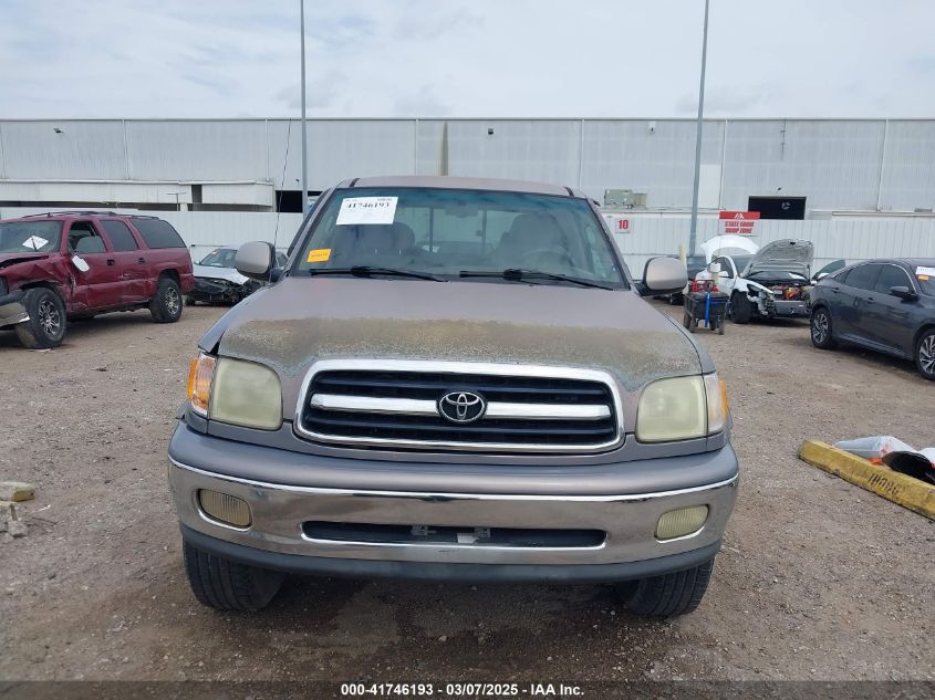 2002 Toyota Tundra Ltd V8 VIN: 5TBRT38192S309195 Lot: 41746193