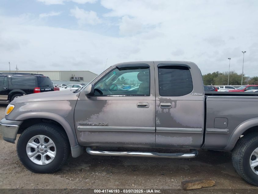 2002 Toyota Tundra Ltd V8 VIN: 5TBRT38192S309195 Lot: 41746193