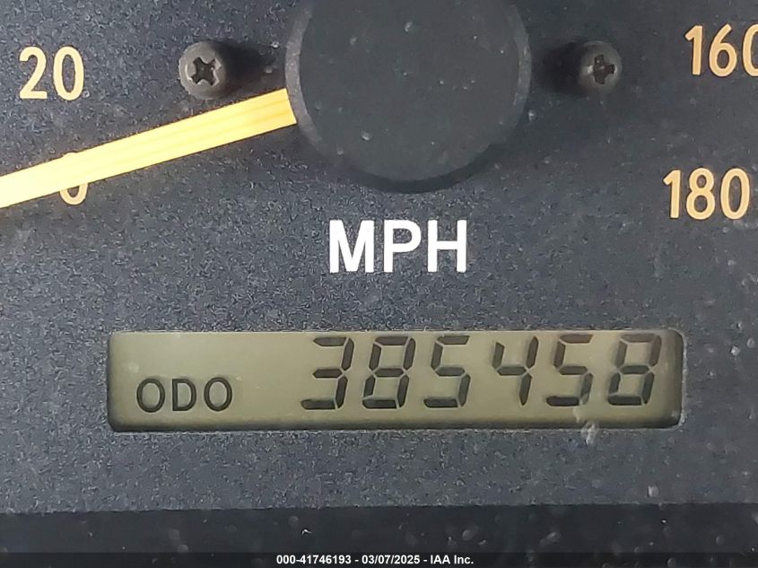 2002 Toyota Tundra Ltd V8 VIN: 5TBRT38192S309195 Lot: 41746193