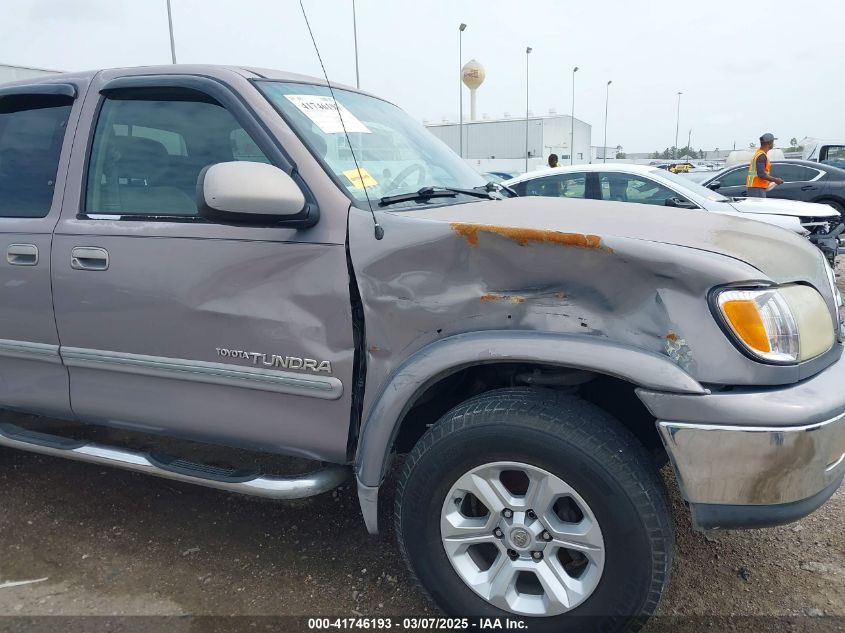 2002 Toyota Tundra Ltd V8 VIN: 5TBRT38192S309195 Lot: 41746193
