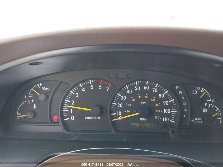 2002 Toyota Tundra Ltd V8 VIN: 5TBRT38192S309195 Lot: 41746193