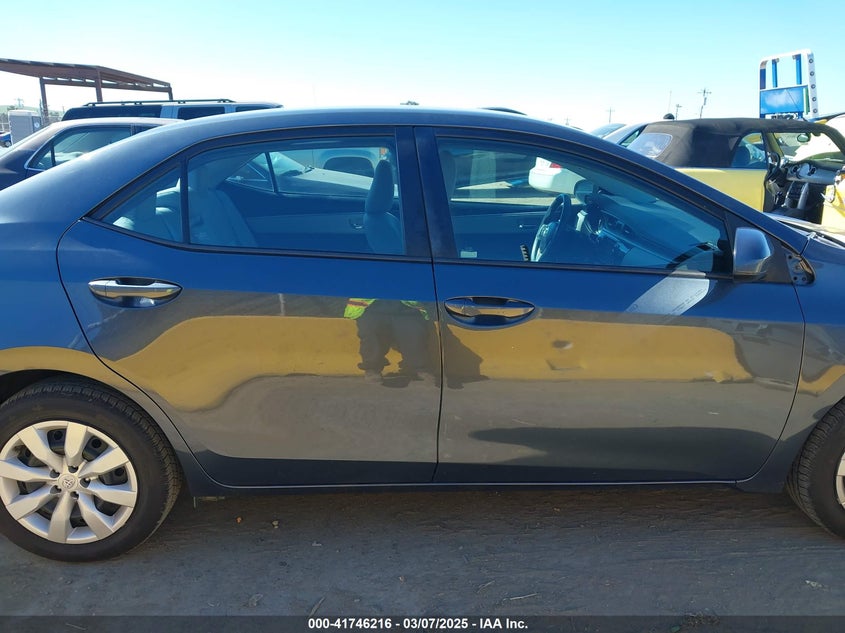 2016 TOYOTA COROLLA VIN: 5YFBURHE8GP530878
