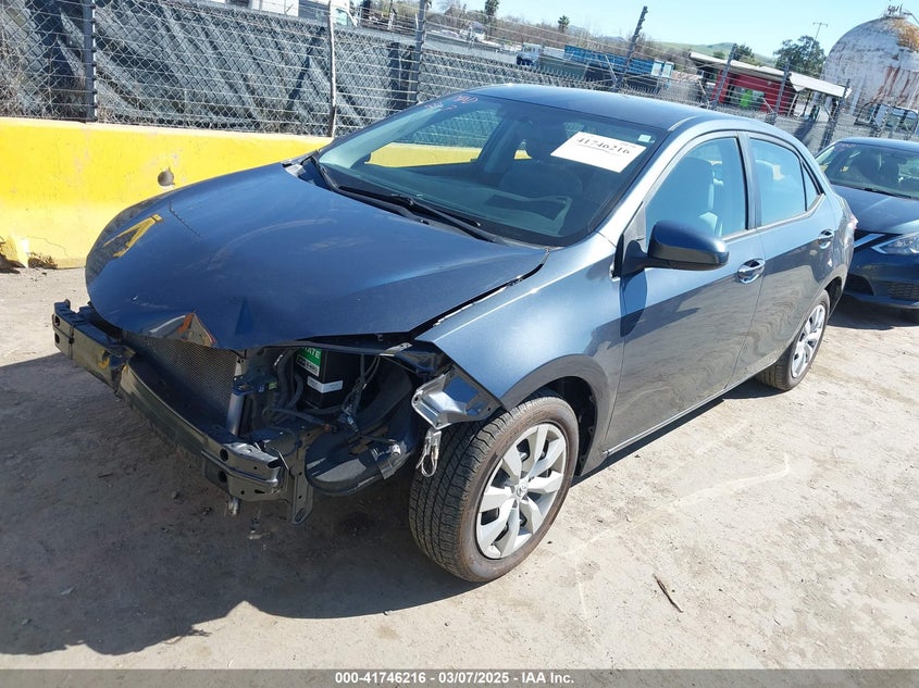 2016 TOYOTA COROLLA VIN: 5YFBURHE8GP530878