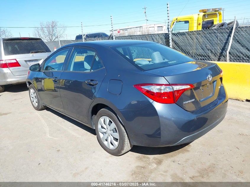 2016 TOYOTA COROLLA VIN: 5YFBURHE8GP530878