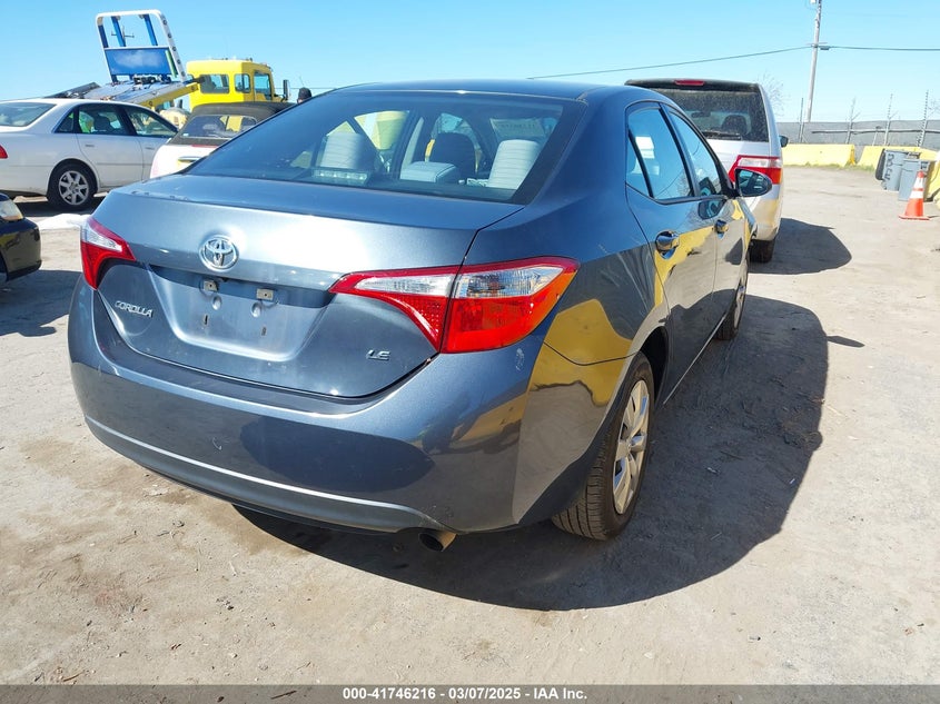 2016 TOYOTA COROLLA VIN: 5YFBURHE8GP530878