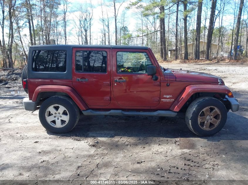 2007 Jeep Wrangler Unlimited Sahara VIN: 1J4GA591X7L187142 Lot: 41746311