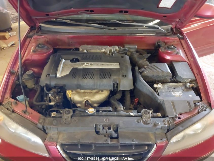 2004 Hyundai Elantra Gls/Gt VIN: KMHDN46D94U804179 Lot: 41746385