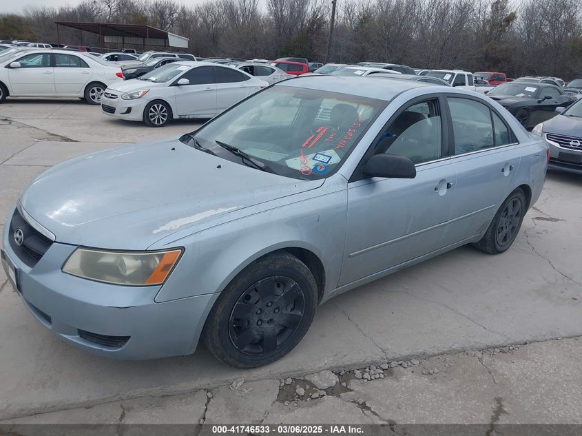 2007 HYUNDAI SONATA VIN: 5NPET46C17H246087