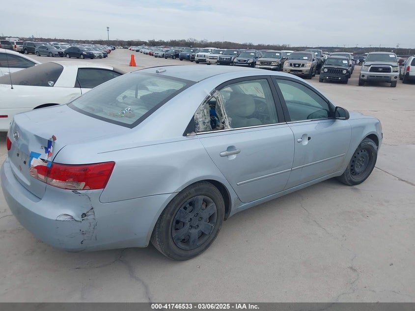 2007 HYUNDAI SONATA VIN: 5NPET46C17H246087